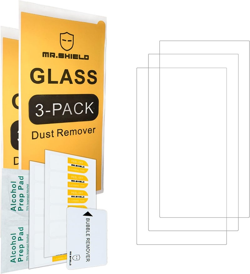 Mr Shield Screen Protector compatible with HiBy M300 [Tempered Glass] [3-PACK] [Japan Glass with 9H Hardness] - Image 2